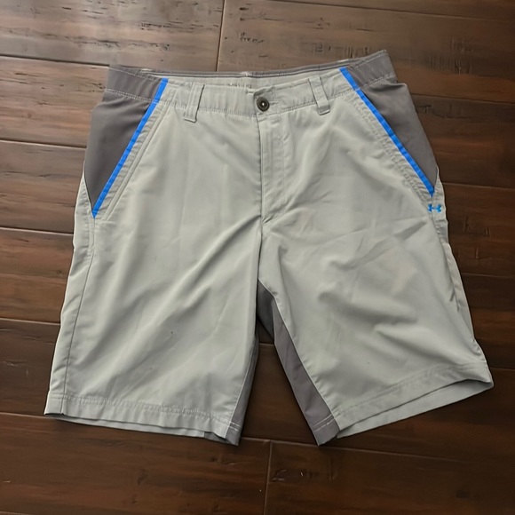 Under Armour Other - Men’s Under Armour Gray/blue Golf shorts